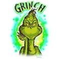 thumbnail image 2 of Girl's Dr. Seuss Airbrush Grinch  Graphic T-Shirt, 2 of 4