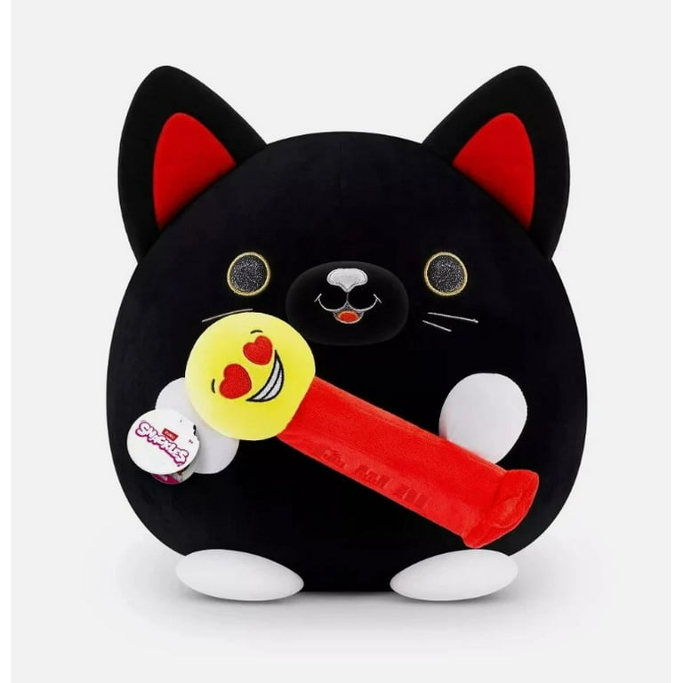 Snackles (Pez) Black Cat Super Sized 14 inch (Luna) Plush by ZURU