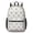 Baseballs and Crossed, variant on Baseballs and Crossed Bats Light Beige 17" School Backpacks for Teens,Waterproof Oxford Fabric,S-Shape Padded Straps for School,Travel,Hiking,Camping