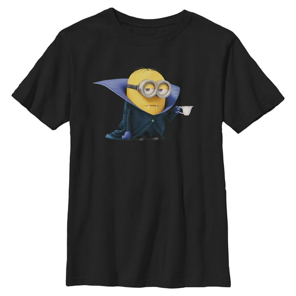 Boys Despicable Me Kevin Tired Vampire Costume T Shirt