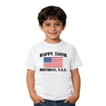 thumbnail image 4 of WAYUTE Boys Tshirts Youth Kids 250th Anniversary USA Shirt Independence Day Short Sleeve Us National Flag Graphic Tees Summer Casual, 4 of 4