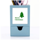 thumbnail image 1 of Arbol de Navidad regalo estrella esperanza Tarjeta de clip de pluma del gestor de suministros de oficina, 1 of 3