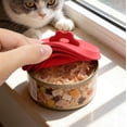 thumbnail image 2 of AYktou 3-in-1 Pet Food Can Cover Silicone Can Lids for Dog and Cat, Airtight & Moistureproof Pet Food Can Lids, BPA-Free Pet Canned Food Protecting Cap for Multiple Standard Size Dog Cat Can Tops, 2 of 4