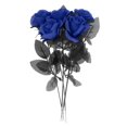thumbnail image 4 of Polyester Roses Halloween Table Centerpieces Party Floral Arrangement Decor blue, 4 of 9