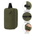 thumbnail image 3 of Neceser Vorspack para colgar, para hombre, color verde militar, 3 of 7