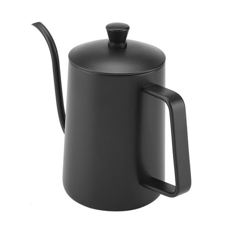 

Coffee Kettle With Thermometer 600ml Stainless Steel Coffee Kettle Gooseneck Teapot With ThermometerBlack