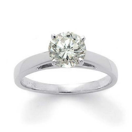 1 Carat Round Diamond Solitaire