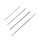 thumbnail image 3 of Agujas de coser de cuero 4 Uds., Puntadas de bordado, herramientas de costura, agujas para manualidades DIY con estuche de madera Eigraketly HA1285-00B, 3 of 6