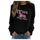 thumbnail image 1 of Sudaderas cortas con estampado de manga larga informal para mujer a la moda de pecho Fridja ghj987+659, 1 of 8