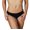 Black (Bottom), variant on Women's Crossback Workout Bikini Bottom (FN032B)-Teal/Blue-M