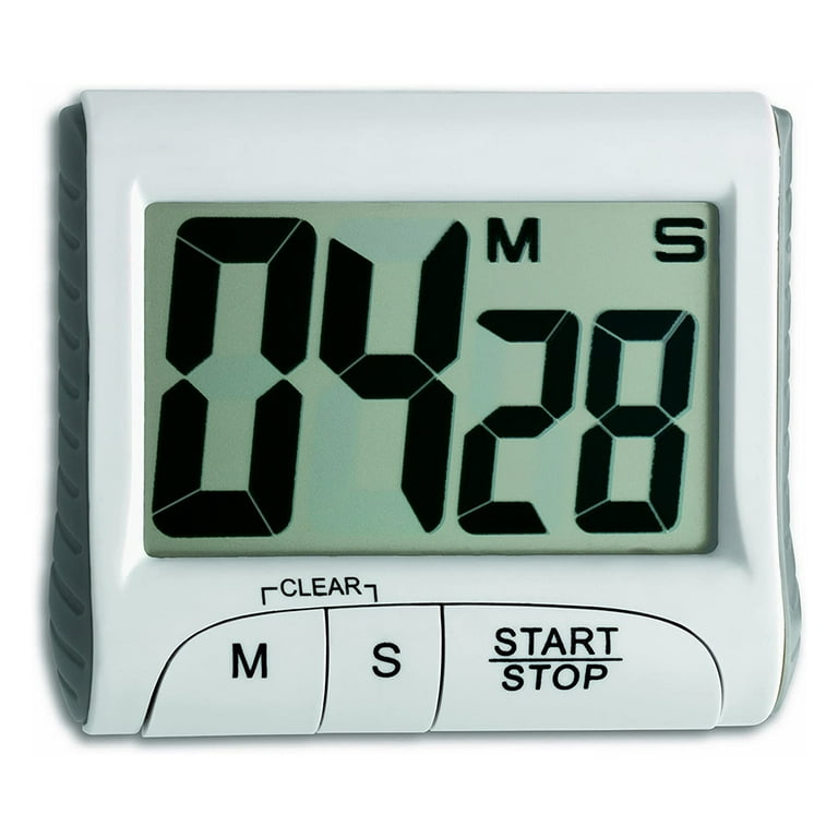 Kitchen Timer Digital Timers For Cooking Magnetic Count Up Or Countdown  Timer Clock With Large Lcd Display And Loud Alarm