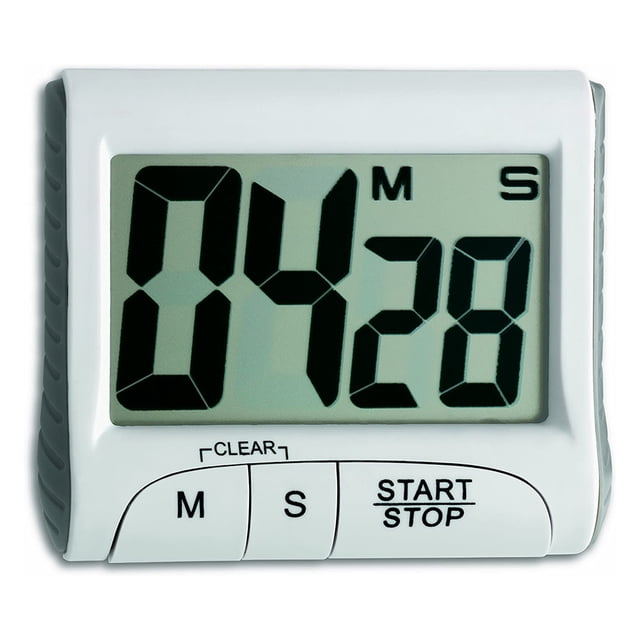 Temporizador de cocina con pantalla, eco magnético, cuerda de alarma fuerte, temporizador de cocina, maestro de cocina, juego de estudiantes, reunión para niños Vhermosa 18*15*7cm