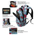 thumbnail image 5 of FORMRS Kids School Backpack Elementary Student Unisex Travel Bookbag with Reflective Stripes, Blue Truck Pattern, 5 of 7