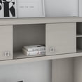 thumbnail image 6 of Echo L Shaped Desk with Hutch in Gray Sand - Engineered Wood, 6 of 8