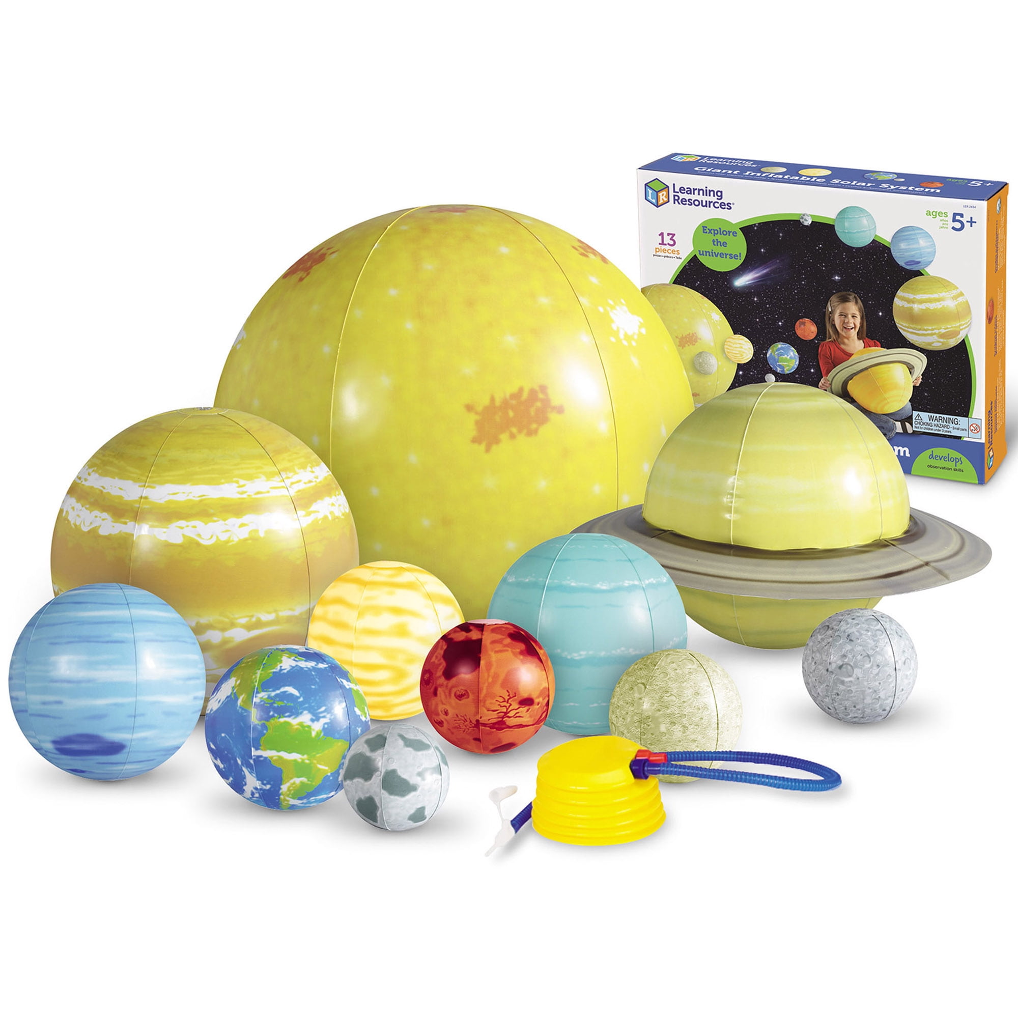 educational insights geosafari motorized solar system science kit