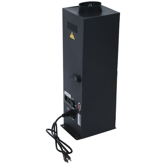 UKCOCO Stage Flame Machine Black for Stage Use Creates Beautiful Flame Effects