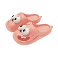 thumbnail image 5 of yotijay Big Eyed Dog Shaped Slippers Summer Casual Hole Shoes for Bathroom Birthday Gift Pink 38 to 39, 5 of 9