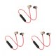 thumbnail image 3 of Sidaley Bluetooth 4.2 Auriculares de cuello Deporte Auriculares inalámbricos Estéreo Manos libres Llamadas Auriculares para teléfono Type1 NO1, 3 of 6