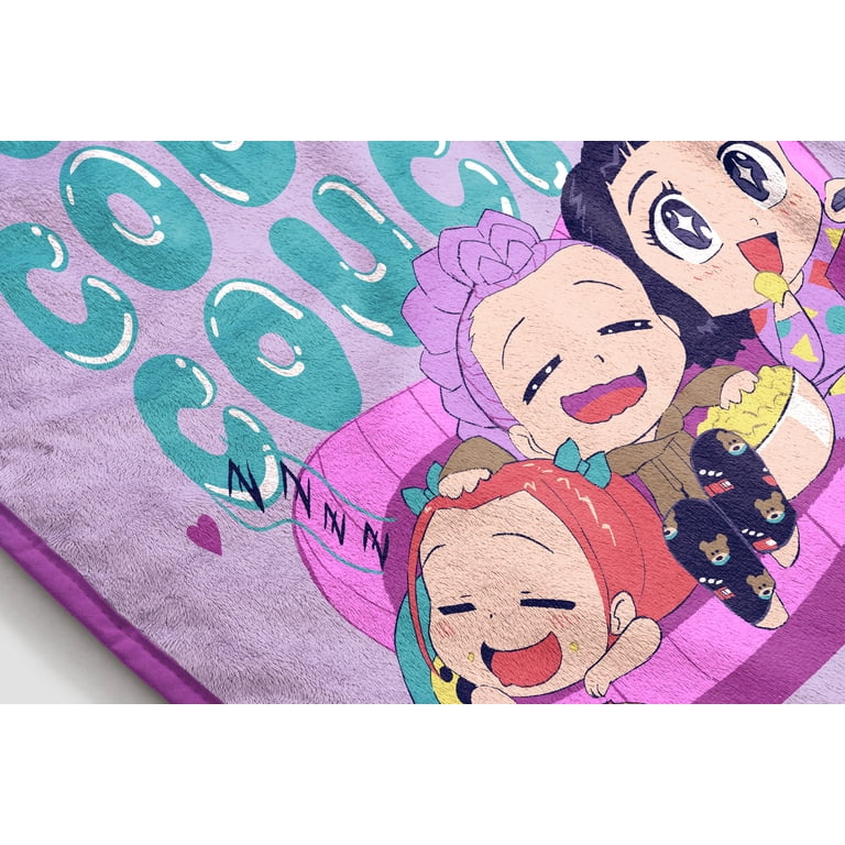 KPOP Demon Hunters Couch! Couch! Silk Touch Throw Blanket, 46x60