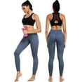 thumbnail image 6 of NELEUS Womens Compression Yoga Leggings for Workout High Waist Tummy Control with 2 Pockets,Black+Gray+Navy Blue,US Size XL, 6 of 7