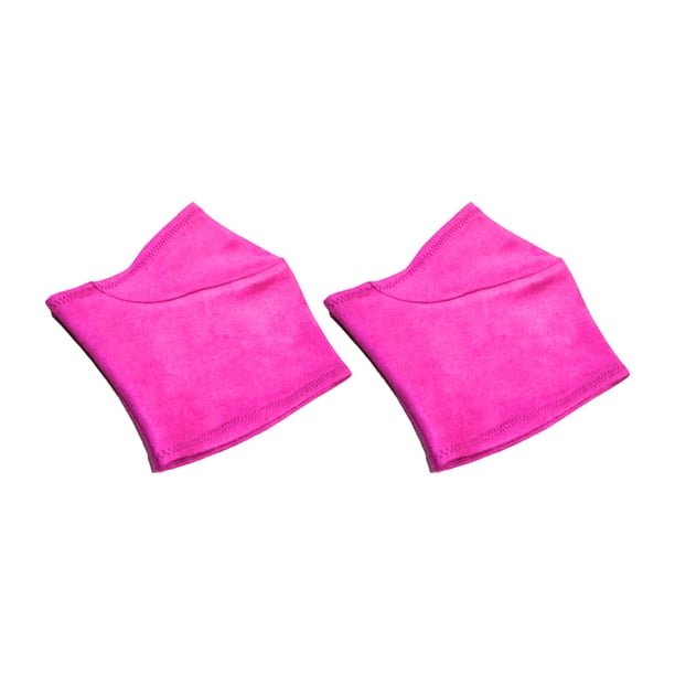 2 protectores suaves para zapatos de pole dance, fáciles de instalar. Rosa roja S