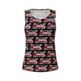 thumbnail image 4 of Haiem Fire and Rescue Truck Workout Tank Tops for Women, Athletic Sports Slim-Fit Tank Tops, Compression Sleeveless Dry Fit Shirts,Athletic Shirt-Small, 4 of 9