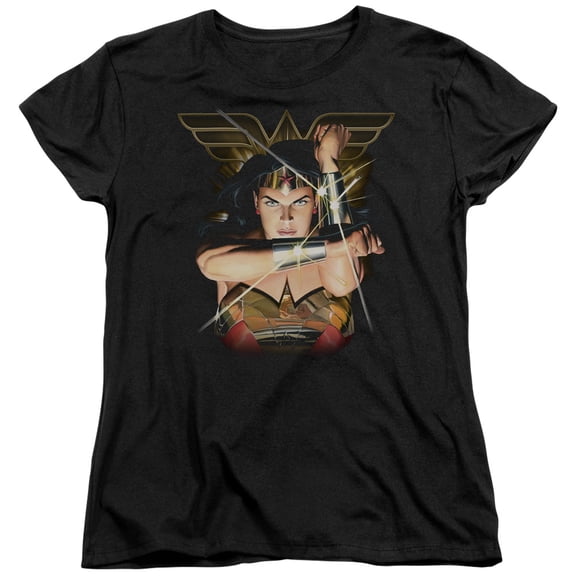 Justice League - Deflection - Women's Short Sleeve Shirt - XX-Large