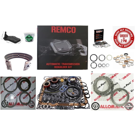 GM 4L60-E (04-) QUALITY TRANSMISSION DELUXE REBUILD KIT W/HIGH FRICTION CLUT