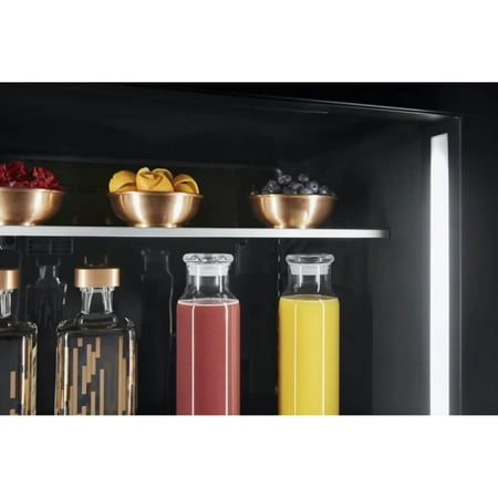 JennAir - 45-Bottle Built-In Dual Zone Wine Cooler - Custom Panel Ready