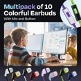 thumbnail image 4 of Auriculares JustJamz Kidz 2.0 Color Call con micrófono estéreo, paquete de 10, 4 of 9