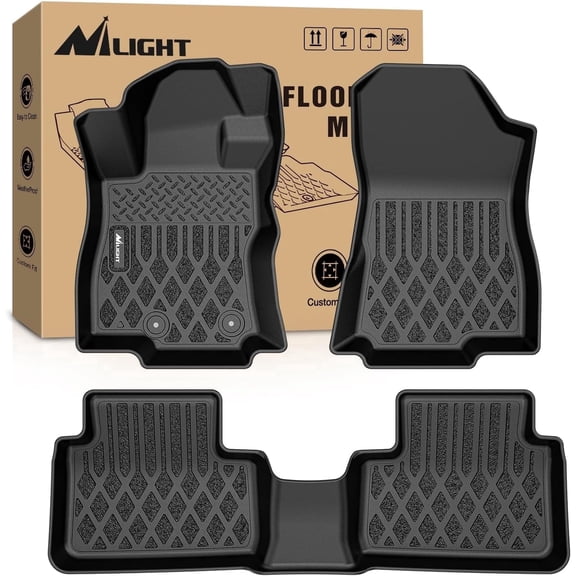 Nilight TPE Floor Mats for Subaru Forester 2025 (Not for Hybrid & Wilderness) All Weather Custom Fit Heavy Duty Floor Liners