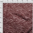 thumbnail image 2 of oneOone Viscose Chiffon Maroon Fabric Skins Animal Sewing Fabric By The Yard Printed Diy Clothing Sewing Supplies 42 Inch Wide, 2 of 4