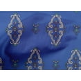 thumbnail image 5 of oneOone Cotton Poplin Medium Blue Fabric Block Craft Projects Decor Fabric Printed By The Yard 42 Inch Wide, 5 of 5