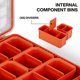 thumbnail image 5 of Organizador de herramientas Klein Tools 54500MBX de 10 compartimentos, 5 of 8