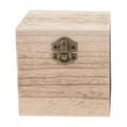 thumbnail image 2 of Bgsha Wooden Storage Box Gift Box Square Box Antioxidative Handicraft Jewelry Commemorative Coin Collection Case, 2 of 8