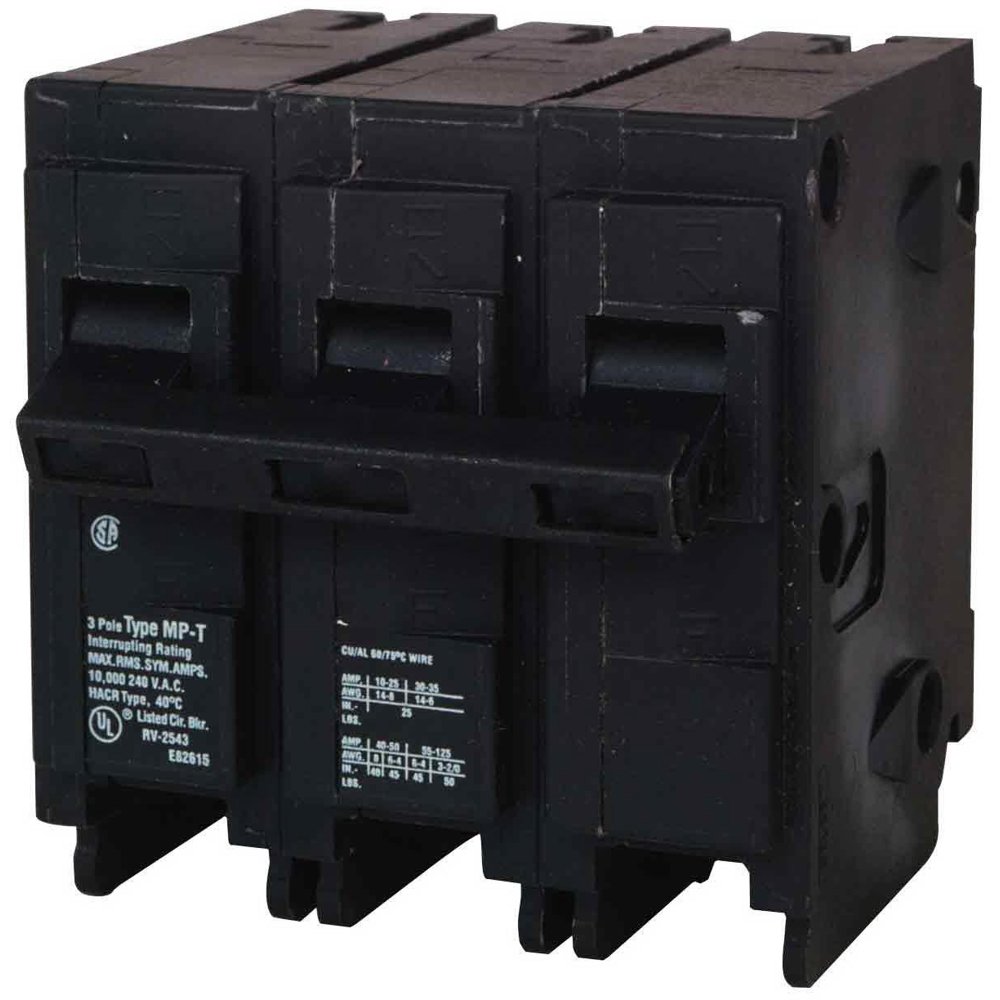 Murray MP350 PlugIn Mount Type MPT Circuit Breaker 3Pole 50 Amp 240