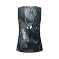 thumbnail image 5 of Picia Forest Black Ghost Warrior Pattern Women's Workout Tank Top,Breathable Activewear,Slim Fit Athletic Top,Versatile Workout Moisture-wicking top-X-Large, 5 of 9