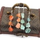 thumbnail image 5 of Pendientes de cristal Qarigey para mujer blanco, 5 of 6