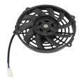 thumbnail image 2 of Motorcycle Radiator Cooling Fan 12V Universal High Performance Oil Water Cooler Engine Electric Fan for 150 to 250cc ATV Quad Go Kart, 2 of 5