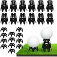 thumbnail image 1 of 24Pcs Golf Simulator tees, Plastic Golf Mat Tees for Home, Outdoor or Indoor Golf Tees for Training, Practice Golf tees for Winter Turf and Driving Range, Pack of 12 Tall & 12 Small, 1 of 7