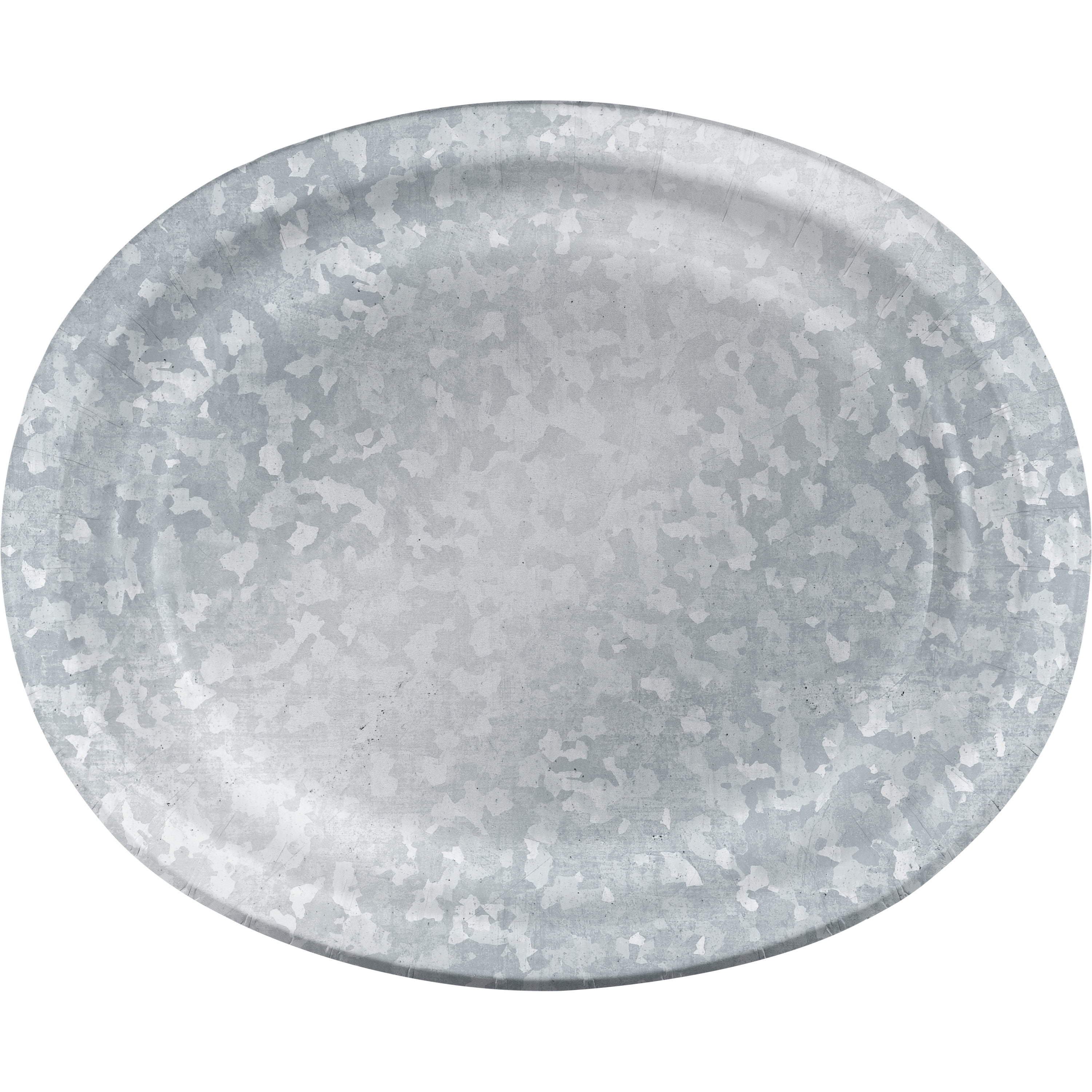 Disposable Oval Paper Dinner Plates – Pack of 25 Heavy Duty, 10 