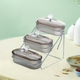 thumbnail image 1 of Elodie Fruit Bowl Decoration with Storage Rack Snacks Plate for Kitchen Banquet Home 3 layer, 1 of 8