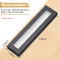 thumbnail image 4 of 32 Pieces Empty Pen Gift Box Black Cardboard Case with Clear Window for Jewelry Pencil Ballpoint Fountain Pen Display, 4 of 6