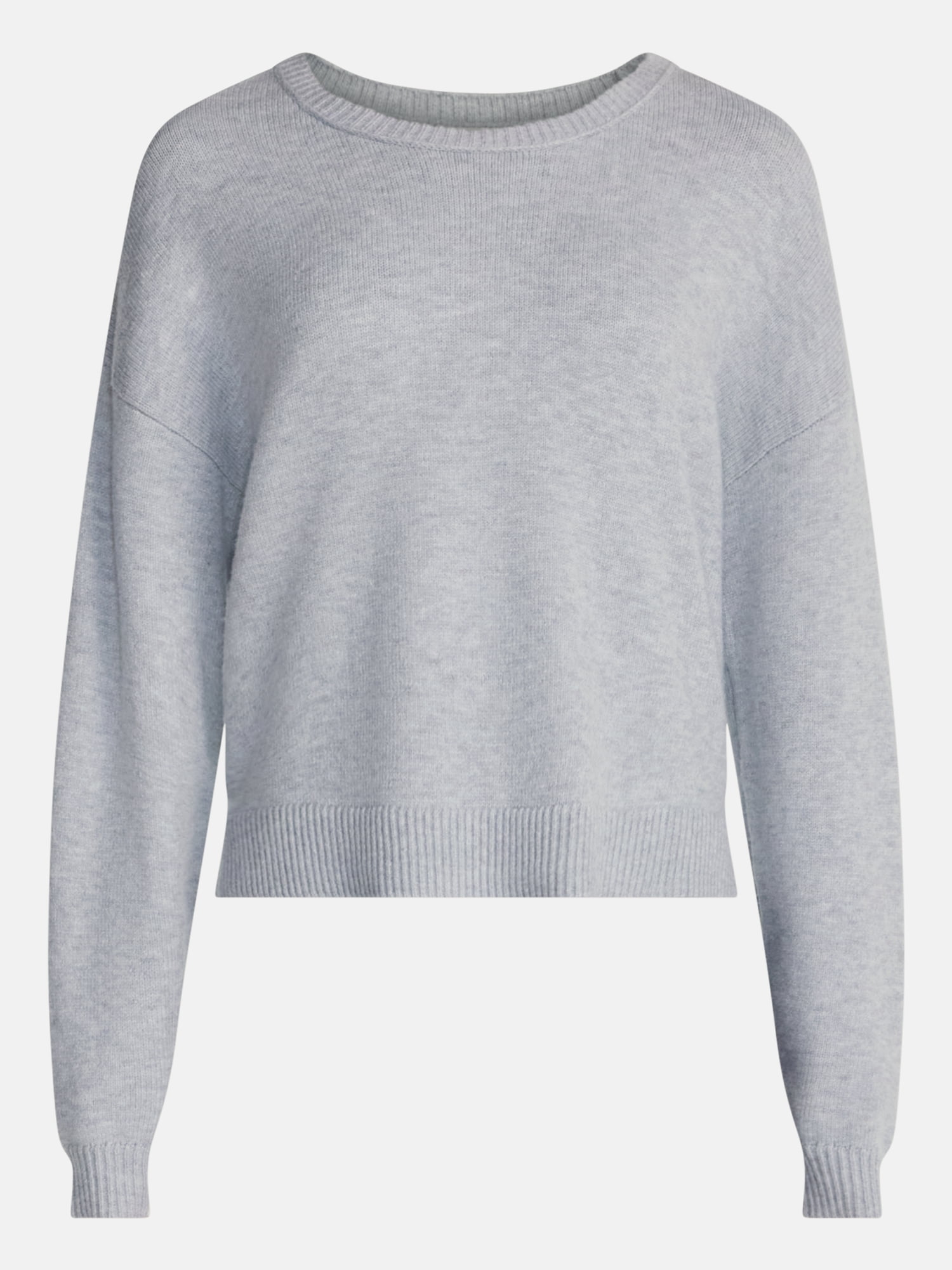 No Boundaries Essential Crewneck Sweater, Lightweight, Women's and Women's Plus XXS-4X
