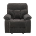 thumbnail image 2 of New Classic Furniture Bravo 3-Piece Fabric Power Living Room Set in Charcoal, 2 of 6