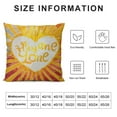 thumbnail image 5 of Yellow Bedroom Decor Sun You Are My Summer Throw Pillow Covers,Boho Sun Kids Room Decor Heart Lumber Decorative Pillow Case, Behemian Pillowcase, 5 of 5