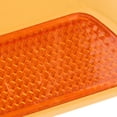 thumbnail image 3 of Clispeed 10Pcs Yellow Reflective Road Markers Plastic Sidewalk Safety Lane Reflectors, 3 of 7