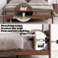 thumbnail image 3 of Bed Frame Anti Shake Tool,4 Pack Adjable Board Stoppers Threaded Anti Shake Fixer For S Beds Wardrobes Sofas(84-mm), 3 of 5