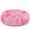 Gradient Pink, variant on Exclusivo Mezcla Calming Donut Pet Bed for Small Dogs 20", Anti-Anxiety Plush Cozy Warming Dog Bed, Grey