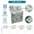 thumbnail image 7 of Table Runner Dresser Scarf 13 x 108 Inch Spring Sage Green Eucalyptus Plant Leaf Table Runners Non-Slip Heat Kitchen Dining Table Decor for Indoor Outdoor Home Party Decoration, 7 of 7